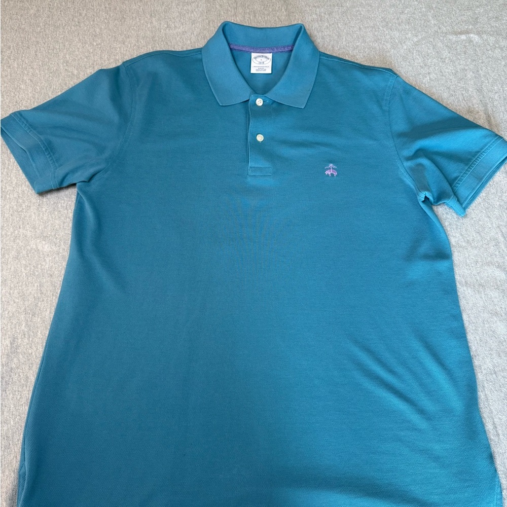 Brooks Brothers Blue Polo Shirt